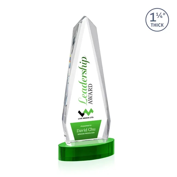 Cheswick VividPrint™ Award on Alberton Base - Green... from ASI 84592 St Regis Group / St Regis