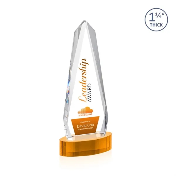 Cheswick VividPrint™ Award on Alberton Base - Amber... from ASI 84592 St Regis Group / St Regis