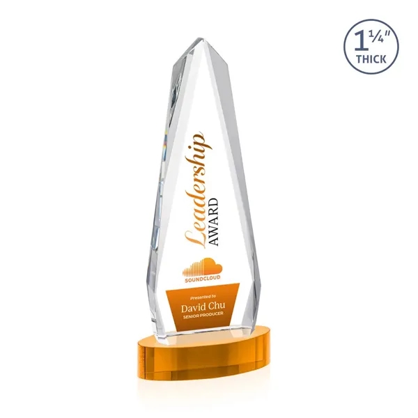 Cheswick VividPrint™ Award on Alberton Base - Amber... from ASI 84592 St Regis Group / St Regis