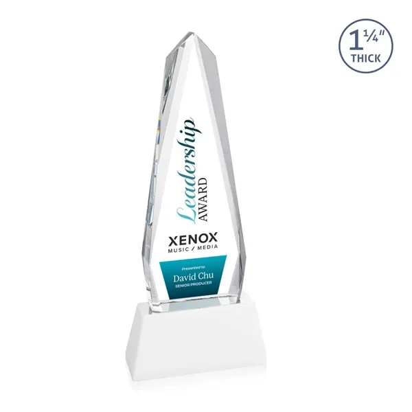 Cheswick VividPrint™ Award on Entwhistle Base - White... from ASI 84592 St Regis Group / St Regis