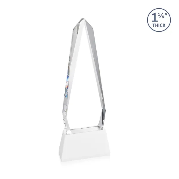 Cheswick VividPrint™ Award on Entwhistle Base - White... from ASI 84592 St Regis Group / St Regis