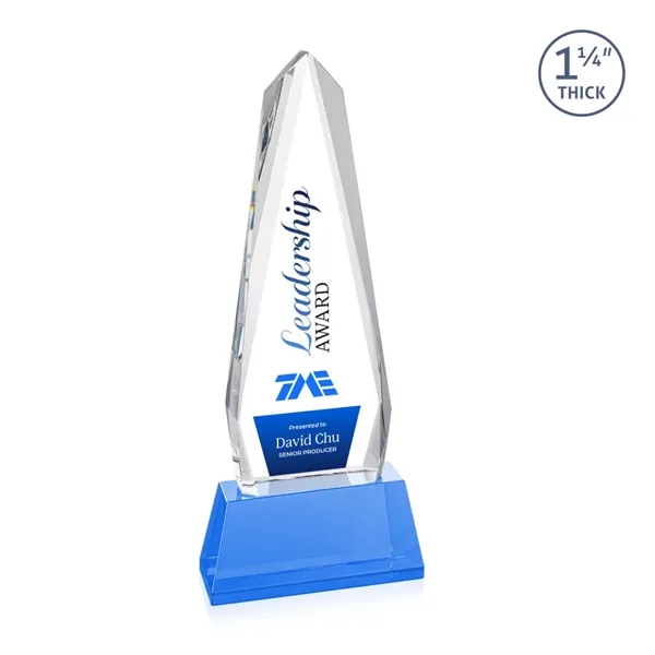 Cheswick VividPrint™ Award on Entwhistle Base - Sky Blue... from ASI 84592 St Regis Group / St Regis