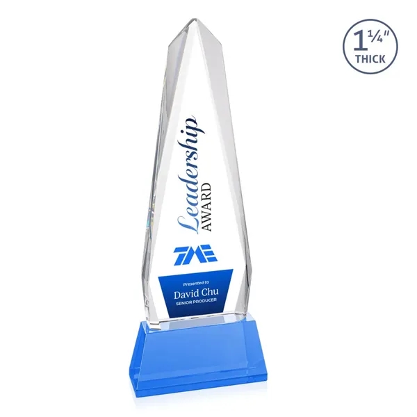 Cheswick VividPrint™ Award on Entwhistle Base - Sky Blue... from ASI 84592 St Regis Group / St Regis