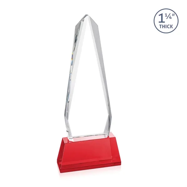 Cheswick VividPrint™ Award on Entwhistle Base - Red... from ASI 84592 St Regis Group / St Regis