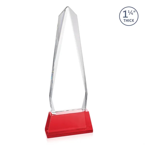 Cheswick VividPrint™ Award on Entwhistle Base - Red... from ASI 84592 St Regis Group / St Regis