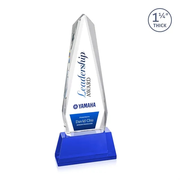 Cheswick VividPrint™ Award on Entwhistle Base - Blue... from ASI 84592 St Regis Group / St Regis