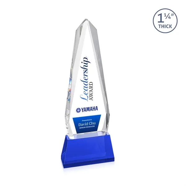 Cheswick VividPrint™ Award on Entwhistle Base - Blue... from ASI 84592 St Regis Group / St Regis
