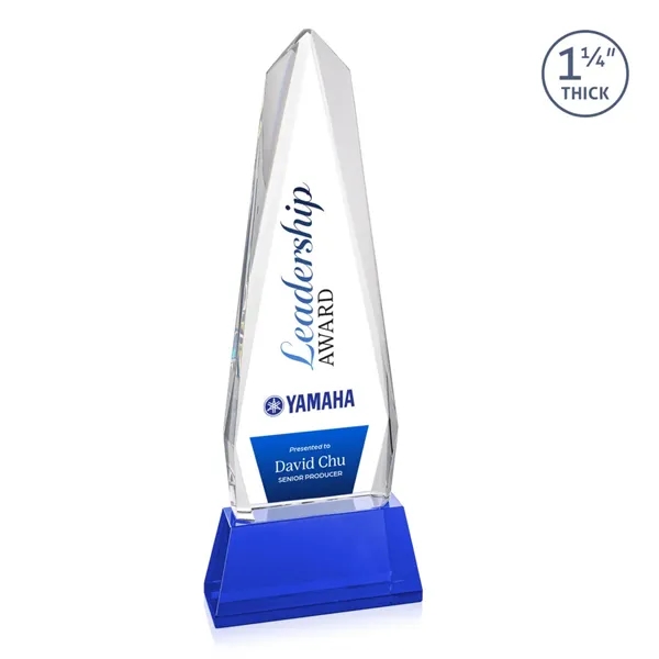 Cheswick VividPrint™ Award on Entwhistle Base - Blue... from ASI 84592 St Regis Group / St Regis