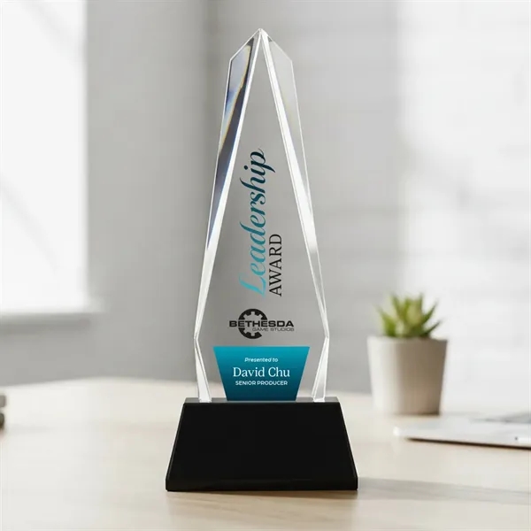 Cheswick VividPrint™ Award on Entwhistle Base - Black... from ASI 84592 St Regis Group / St Regis