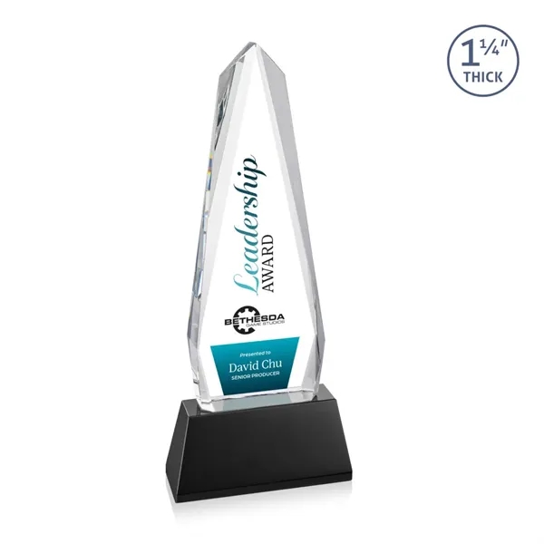 Cheswick VividPrint™ Award on Entwhistle Base - Black... from ASI 84592 St Regis Group / St Regis