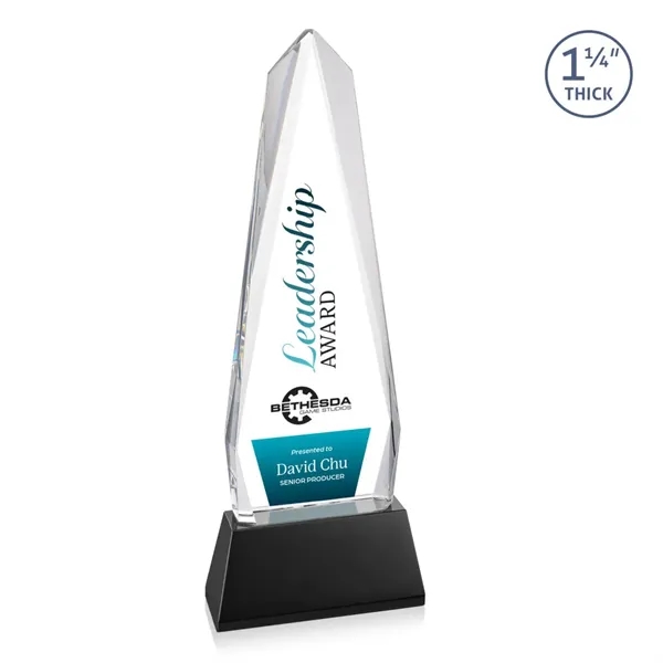 Cheswick VividPrint™ Award on Entwhistle Base - Black... from ASI 84592 St Regis Group / St Regis
