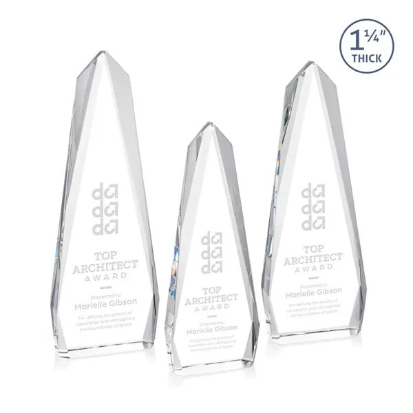 The Cheswick Award is a striking optical crystal piece featuring a... from ASI 84592 St Regis Group / St Regis