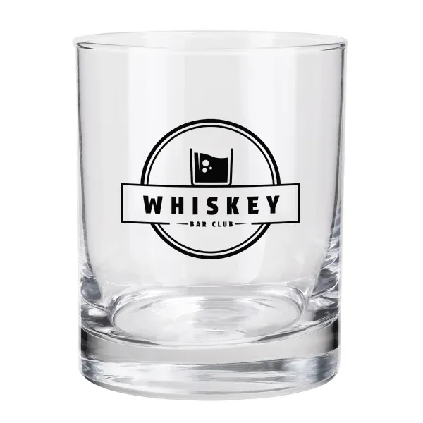 13 oz. Roseville Rocks Glass with a heavy base for added... from ASI 52840 Evans Manufacturing