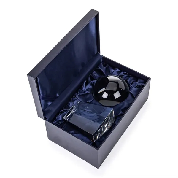 Crystal Ball VividPrint™ Award on Tall Base... from ASI 84592 St Regis Group