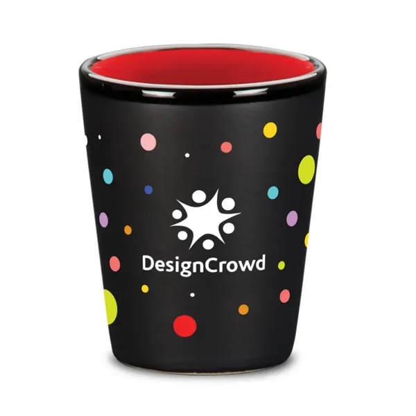 The Balmes VividPrint™ ceramic shot glass is glazed with a silky,... from ASI 84592 St Regis Group