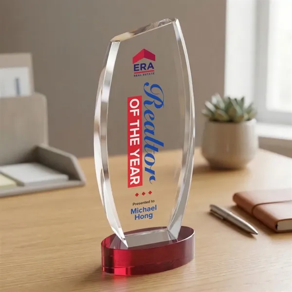 Colorado VividPrint™ Award on Base - Red... from ASI 84592 St Regis Group / St Regis