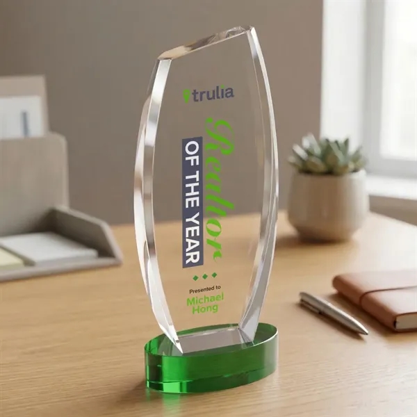 Colorado VividPrint™ Award on Base - Green... from ASI 84592 St Regis Group / St Regis