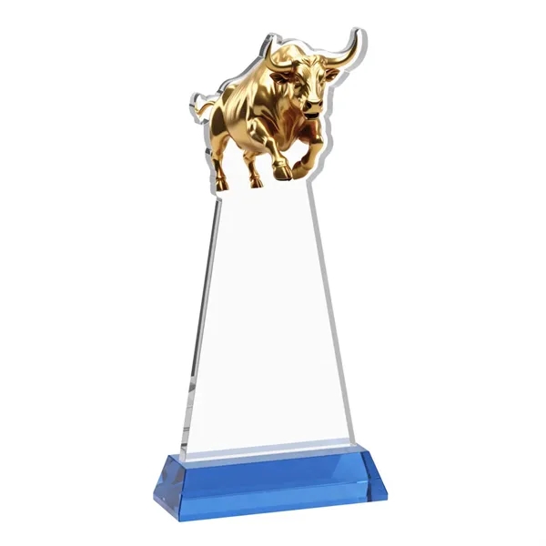 Raging Bull VividPrint™ Award on Hartford Base - Sky Blue... from ASI 84592 St Regis Group / St Regis