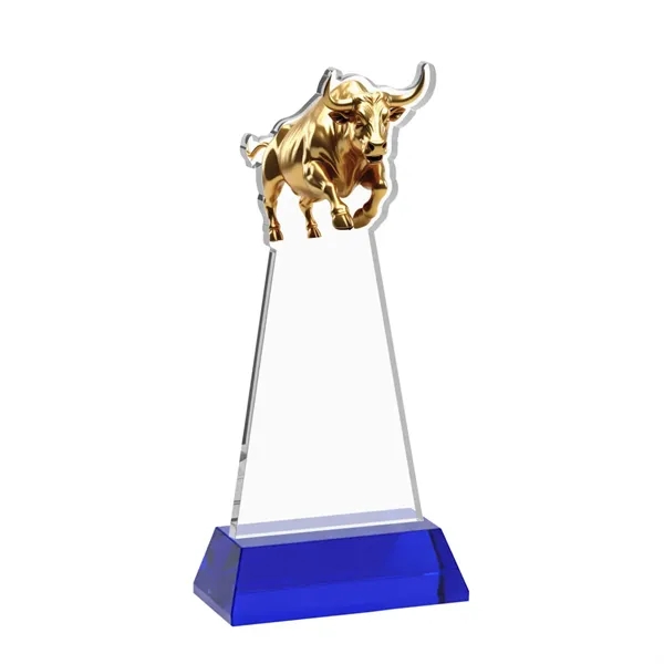 Raging Bull VividPrint™ Award on Hartford Base - Blue... from ASI 84592 St Regis Group / St Regis