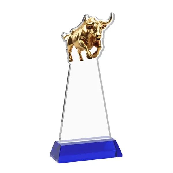 Raging Bull VividPrint™ Award on Hartford Base - Blue... from ASI 84592 St Regis Group / St Regis