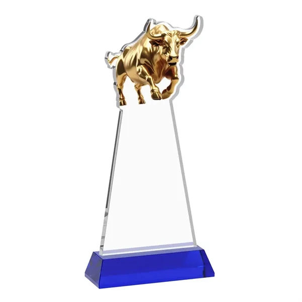 Raging Bull VividPrint™ Award on Hartford Base - Blue... from ASI 84592 St Regis Group / St Regis