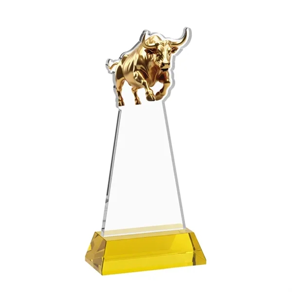 Raging Bull VividPrint™ Award on Hartford Base - Gold... from ASI 84592 St Regis Group / St Regis