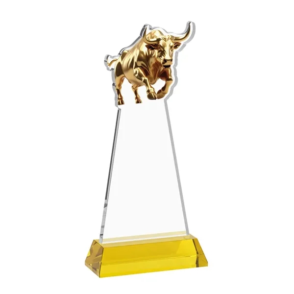 Raging Bull VividPrint™ Award on Hartford Base - Gold... from ASI 84592 St Regis Group / St Regis