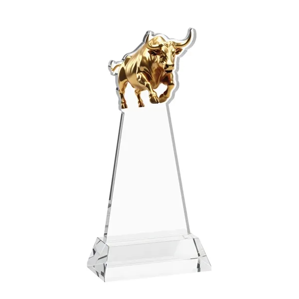 Raging Bull VividPrint™ Award on Hartford Base - Clear... from ASI 84592 St Regis Group / St Regis