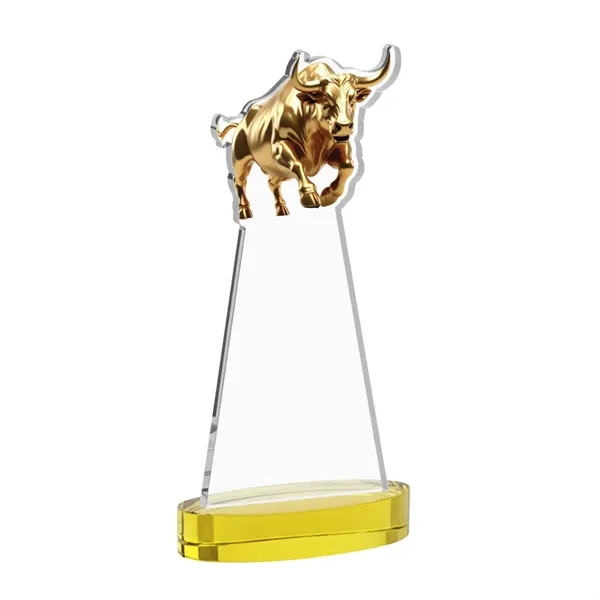 Raging Bull VividPrint™ Award on Alberton Base - Gold... from ASI 84592 St Regis Group / St Regis