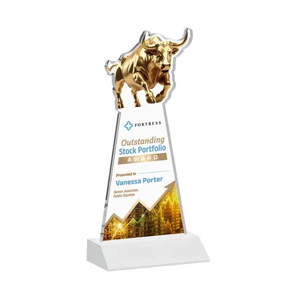 Raging Bull VividPrint™ Award - White... from ASI 84592 St Regis Group / St Regis