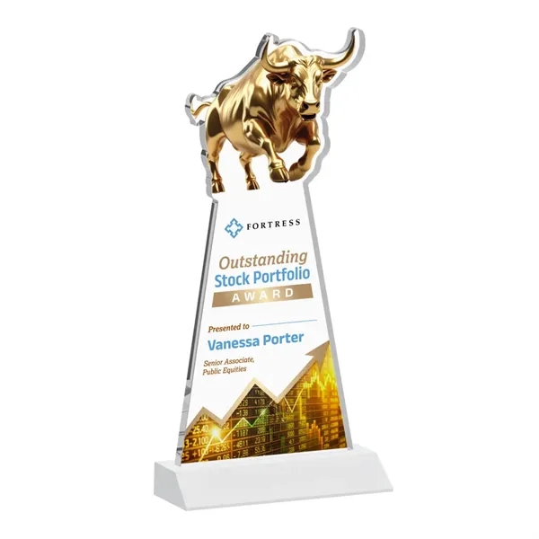 Raging Bull VividPrint™ Award - White... from ASI 84592 St Regis Group / St Regis