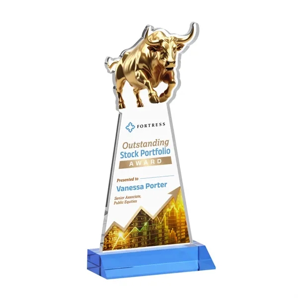 Raging Bull VividPrint™ Award - Sky Blue... from ASI 84592 St Regis Group / St Regis