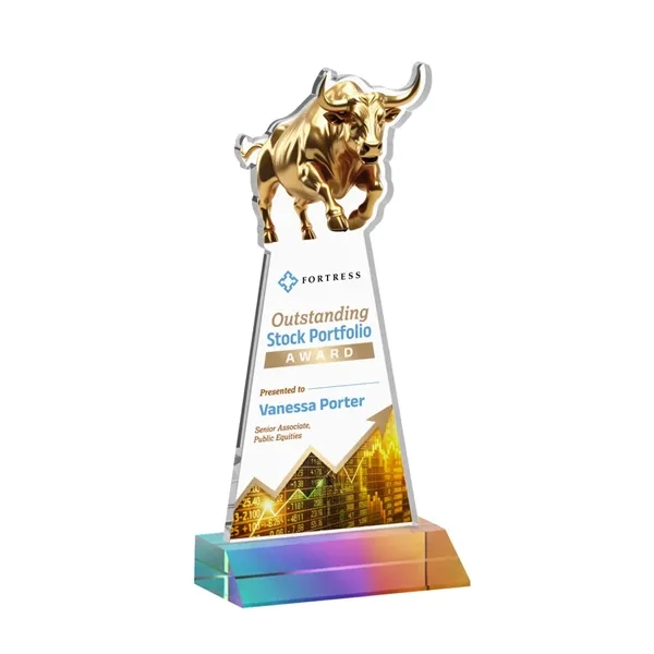 Raging Bull VividPrint™ Award - Prismatic... from ASI 84592 St Regis Group / St Regis