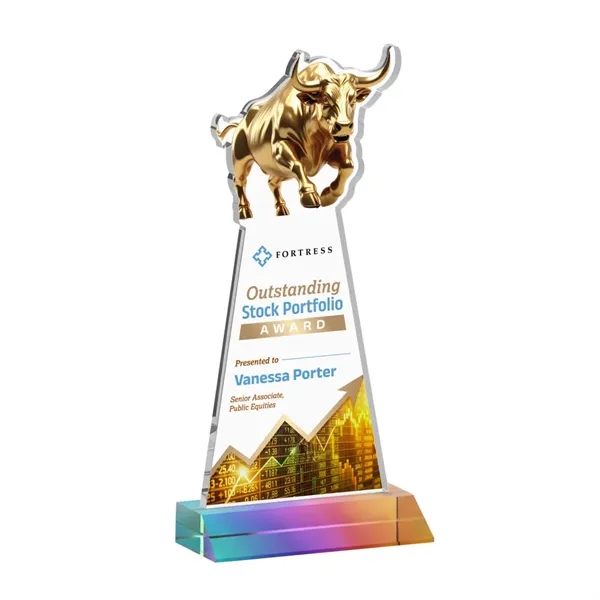 Raging Bull VividPrint™ Award - Prismatic... from ASI 84592 St Regis Group / St Regis
