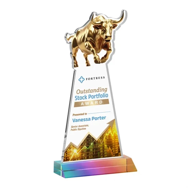Raging Bull VividPrint™ Award - Prismatic... from ASI 84592 St Regis Group / St Regis