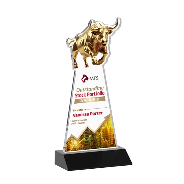 Raging Bull VividPrint™ Award - Black... from ASI 84592 St Regis Group / St Regis