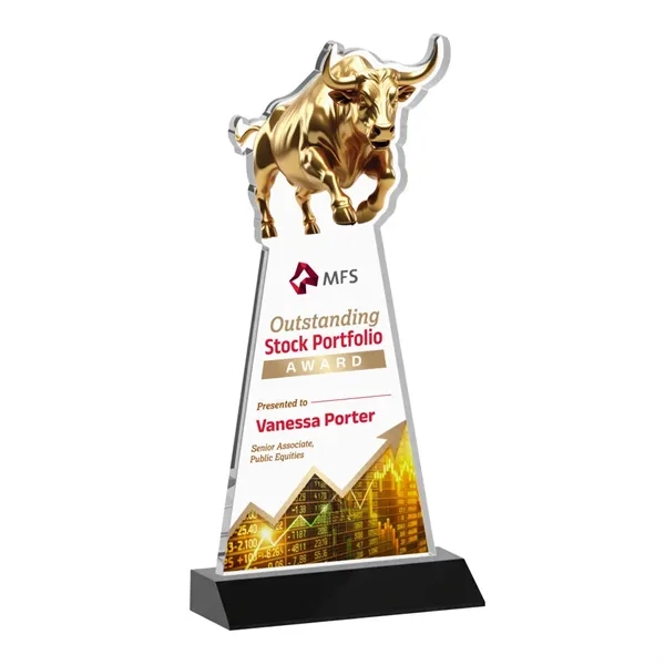 Raging Bull VividPrint™ Award - Black... from ASI 84592 St Regis Group / St Regis