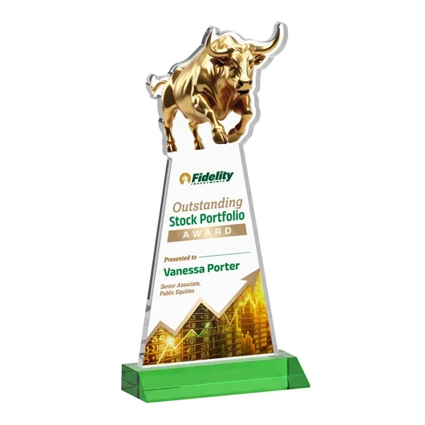 Raging Bull VividPrint™ Award - Green... from ASI 84592 St Regis Group / St Regis
