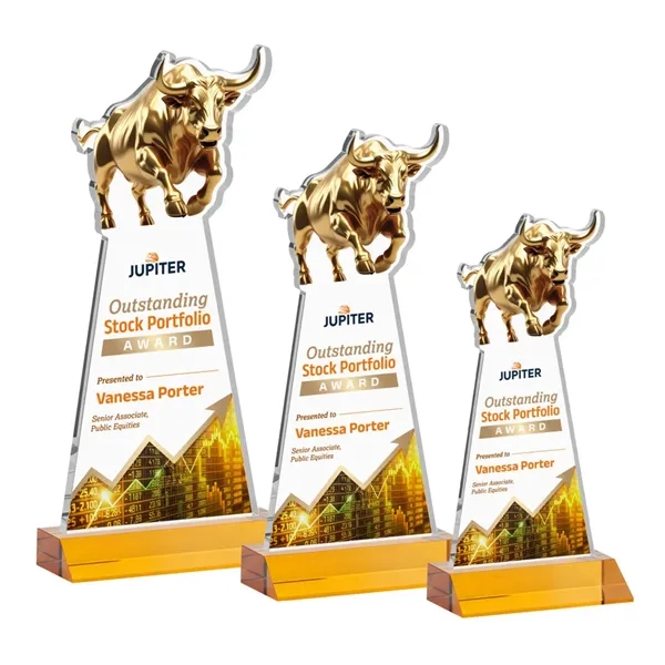 Raging Bull VividPrint™ Award - Amber... from ASI 84592 St Regis Group / St Regis