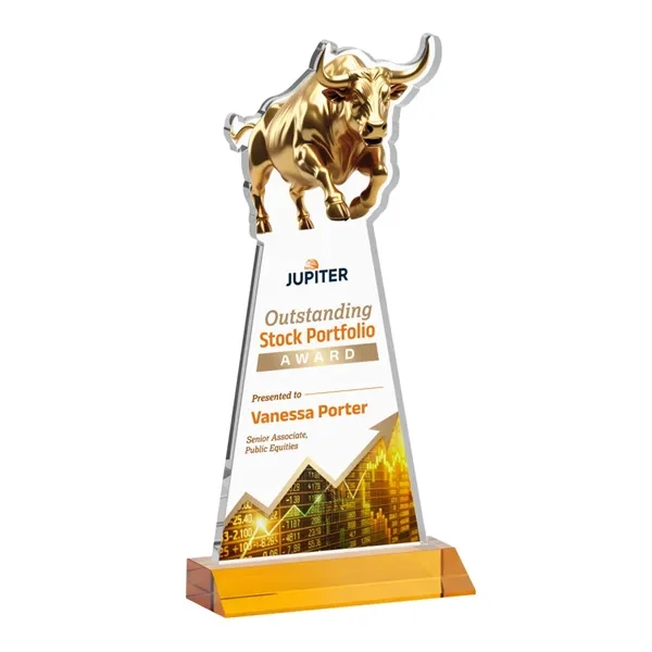 Raging Bull VividPrint™ Award - Amber... from ASI 84592 St Regis Group / St Regis