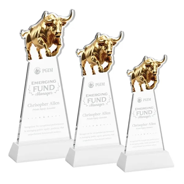 Raging Bull Award on Hartford Base - White... from ASI 84592 St Regis Group / St Regis