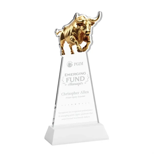 Raging Bull Award on Hartford Base - White... from ASI 84592 St Regis Group / St Regis