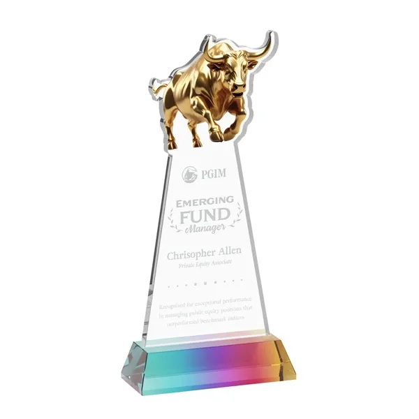 Raging Bull Award on Hartford Base - Prismatic... from ASI 84592 St Regis Group / St Regis