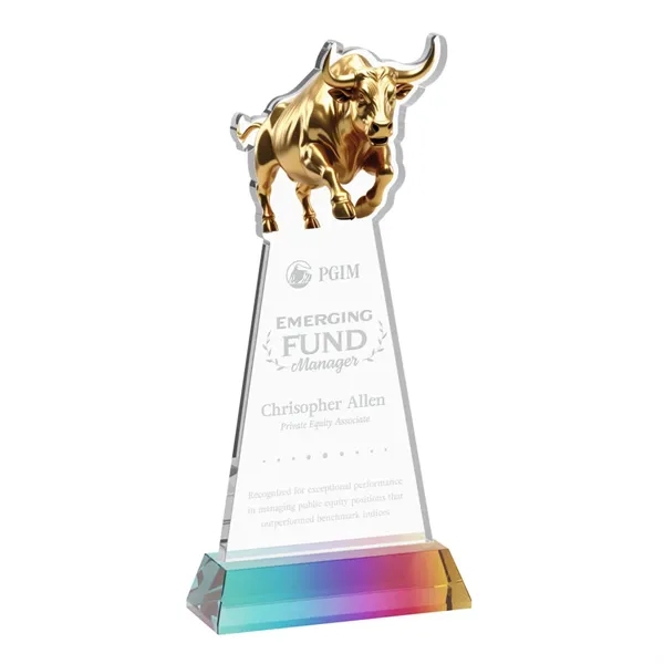 Raging Bull Award on Hartford Base - Prismatic... from ASI 84592 St Regis Group / St Regis