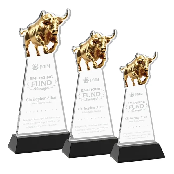 Raging Bull Award on Hartford Base - Black... from ASI 84592 St Regis Group / St Regis