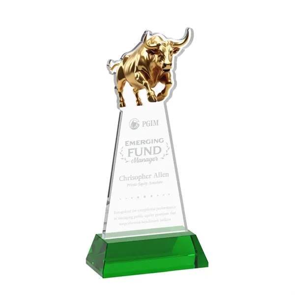 The Raging Bull Award commands attention with a bold bull cutout... from ASI 84592 St Regis Group / St Regis