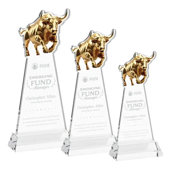 Raging Bull Award on Hartford Base - Clear... from ASI 84592 St Regis Group / St Regis