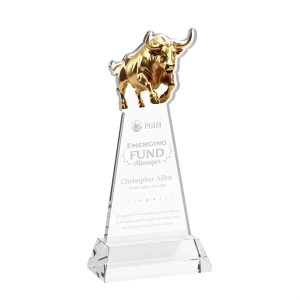 Raging Bull Award on Hartford Base - Clear... from ASI 84592 St Regis Group / St Regis