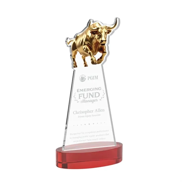 Raging Bull Award on Alberton Base - Red... from ASI 84592 St Regis Group / St Regis