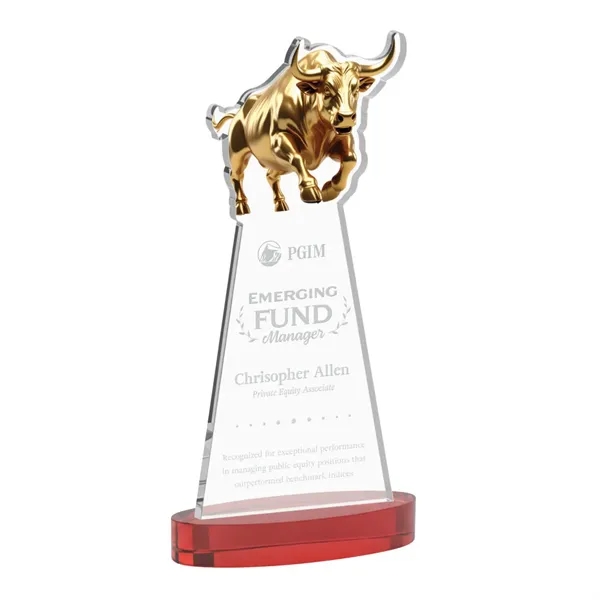 Raging Bull Award on Alberton Base - Red... from ASI 84592 St Regis Group / St Regis